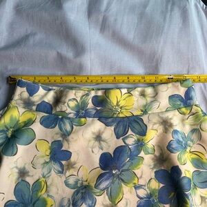 One of a Kind Vintage Floral Print Women's Skirt